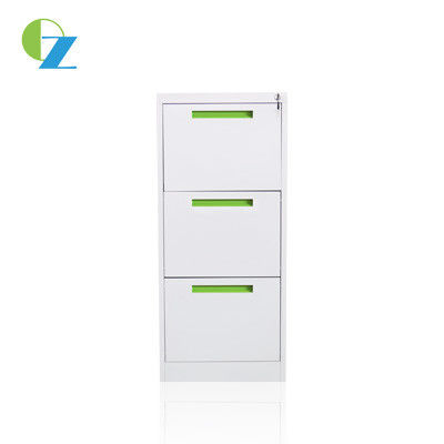 Metal 3 Drawer Steel Filing Cabinet School Family Universal Assembled